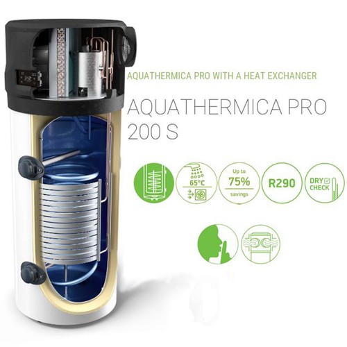 Hot water cylinder - water, air