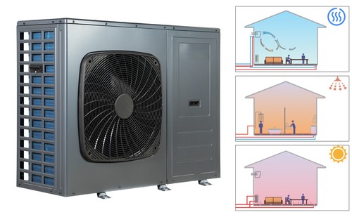 Smad air water heat - air, to